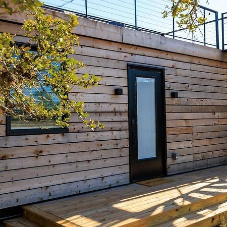 New! The Texas Longhorn-Luxury Container Home Фредериксберг Экстерьер фото
